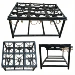 Heavy-Duty 6-Burner Commercial Gas Cooker - Image 3