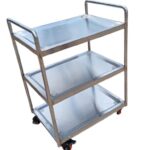 Stainless Steel Medicine Trolley
